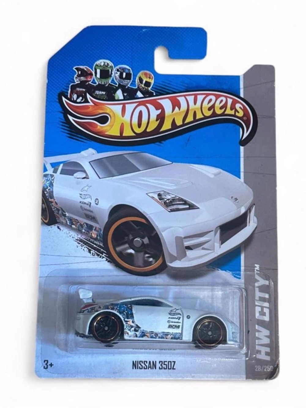 Nissan 350Z Die-Cast Toy Car - White